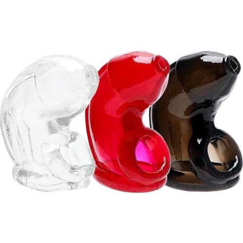 Black/Red/Transparent Delay Ejaculation Adult Products Sex Toys for Men Dildo Enlargement Penis Sleeve Cock Ring Penis Erection