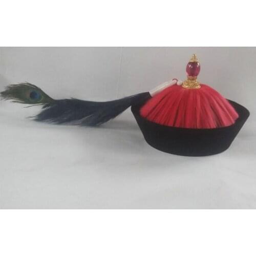 Chinese Qing Dynasty Official Hat Ancient costume Cap