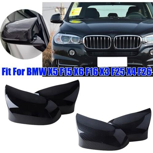 Rearview Mirror Cap Wing Side Mirror Cover For BMW X5 F15,X6 F16,X3 F25 ,F26,Car Accessories