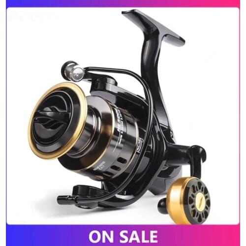 LINNHUE HE500-7000 10KG Max Drag Fishing Reel Spinning Reel 5.2:1 High Speed Metal Spool Freshwater Saltwater Carp Spinningwheel