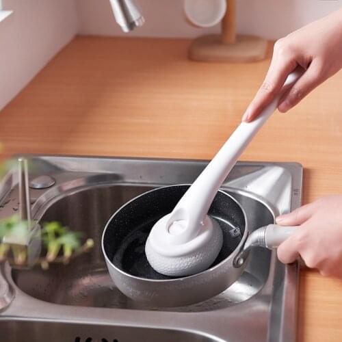 Multifunction Kitchen Cleaning Brush Long Handle Dish Washing Brush Brush plate brush pot cleaning tool kitchen supplies