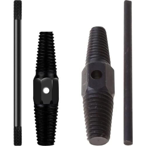 4" 6" Double-head Tap Faucet Valve Screw Extractor Set Damaged Broken Wire Pipe