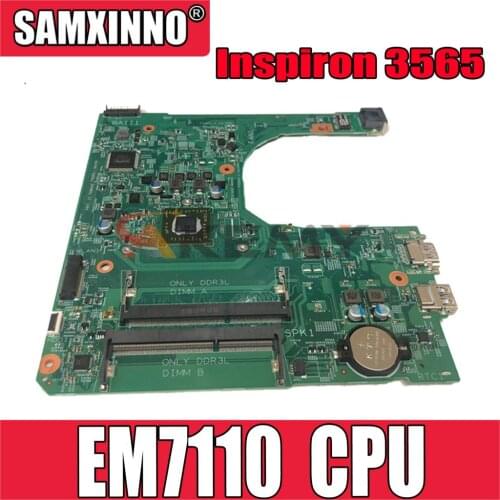 Original Laptop motherboard For DELL Inspiron 3565 3555 EM7110 Mainboard CN-0GG57Y 0GG57Y 15276-1 DDR3L
