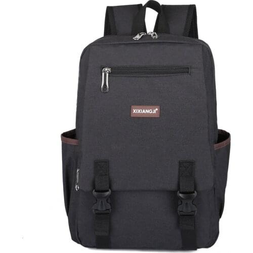 Casual Business Men Computer Backpack Light 15.6-inch Laptop Bag 2020 New Arrival Lady Anti-theft Travel Backpack Gray