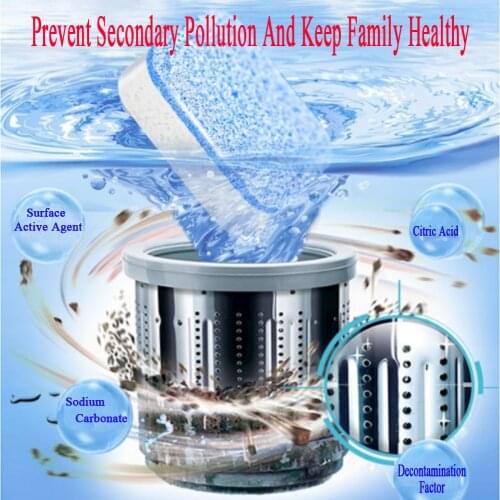 Washing Machine Tank Cleaning Piece Descaling Effervescent Tablets Effective Descaling Detergent Kitchen Cleaning Accessory