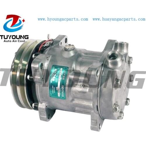 SD7H15 Car Air Conditioning Compressor For New Holland Case 5129685 5165549 5144781