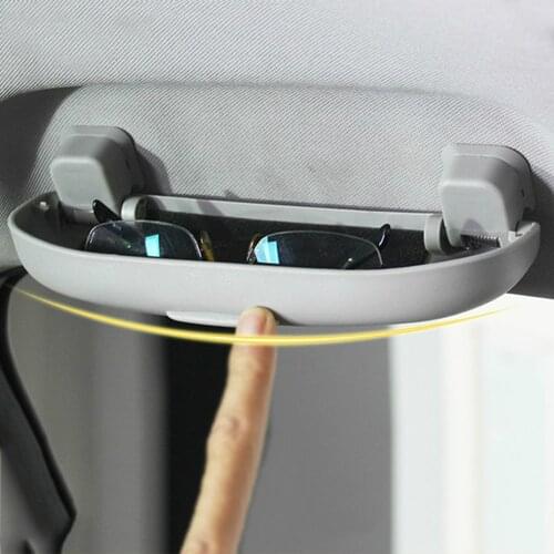 VCiiC Sunglasses Holder Eyeglasses Storage Box Case For Mitsubishi Asx Lancer 10 9 Outlander Pajero For Ford Focus 3 For KIA