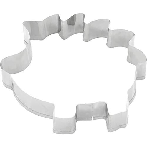 1pc Stainless Steel Hedgehog Shape Cookie Cutter Professional Anti-Rust Cake Cutter Baking Cutter DIY Baking Tools Accessories