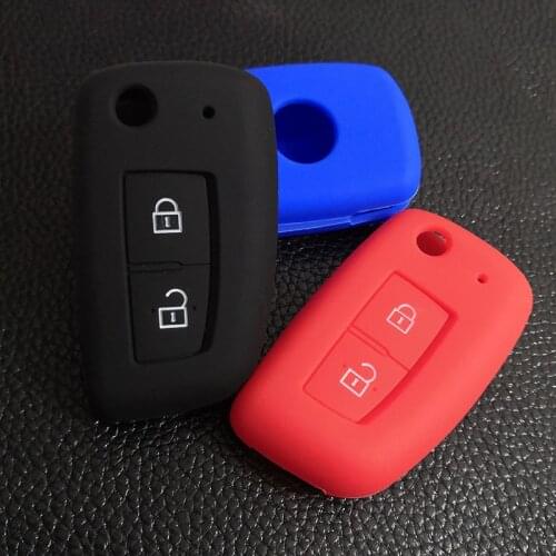 2 Button Silicone Car Remote Key Fob Shell Cover Case For Nissan Qashqai J11 X-Trail Murano MAXIMA ALTIMA Juke Micra Pulsa
