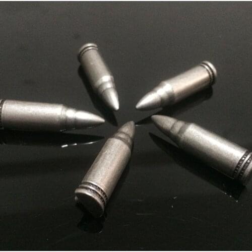 50PCS 9X36MM Antique Silver Bullet Studs Bullet Rivet Punk Bullet Spike Shoes Belt Bag Accessories Leather Craft Shipping Free