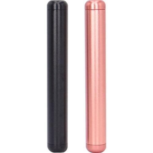 OZCHIN Aluminum Metal Tube 4.5-inch, Airtight, Lightweight, Fit in Pocket Great for Traveling