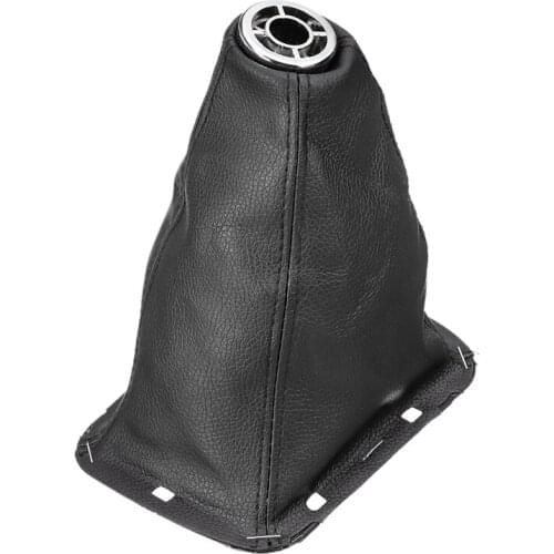 Car PU Leather Shifting Gear Cover Shift Gear Gaitor for Toyota Avensis T25 MK2 II 2003-2009