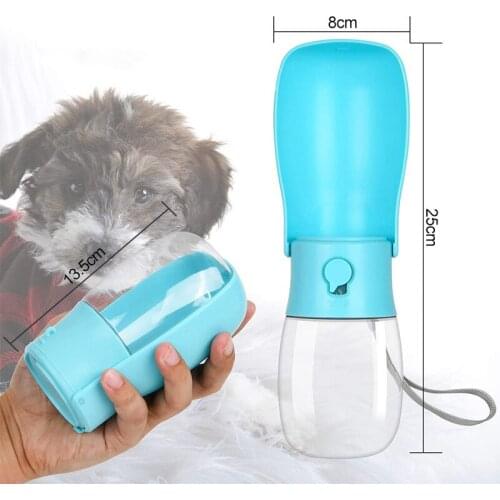 Pet Dog Water Bottle Portable Drinking Feeder For Dogs Cat Outdoor Travel Dispenser Bowl Pet Supplies