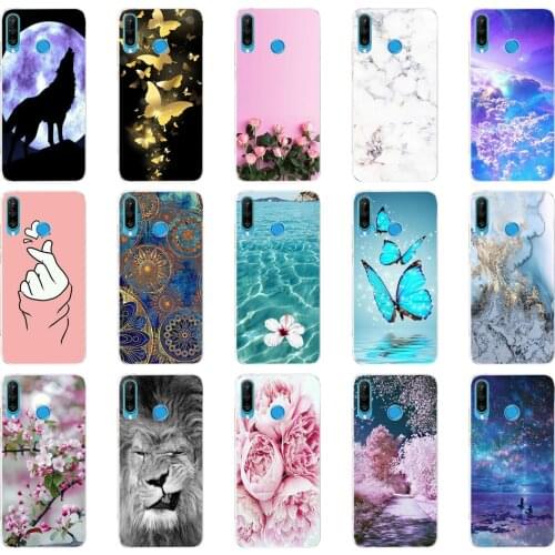 Case for Huawei P30 Pro Case Silicone TPU Phone Back Cover On for Huawei P30 Pro VOG-L29 ELE-L29 P 30 Lite coque bumper