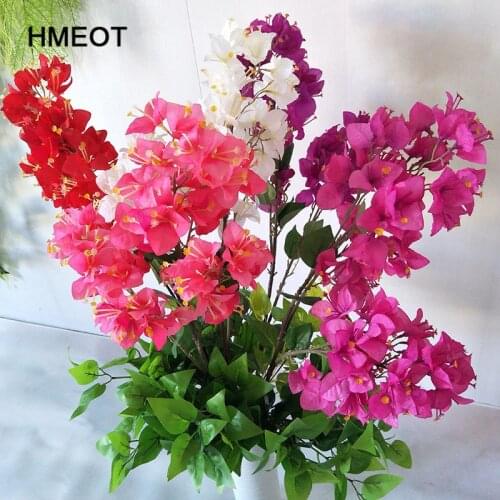 New Style Artificial Bougainvillea Christmas Birthday Party Bottle Flower Wedding Home Photography Decoration Simulation Flower