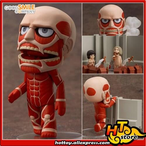 Original Good Smile Company NO.360 Action Figure - Colossal Titan & Attack on Titan Playset from "Attack on Titan"