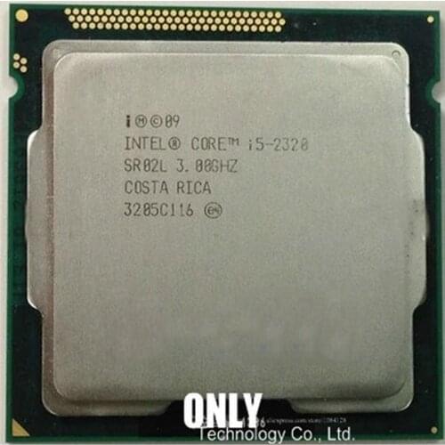 Original intel I5 2320 CPU Processor Quad-Core(3.0Ghz /L3=6M/95W) Socket LGA 1155 Desktop CPU i5-2320 (working 100%)