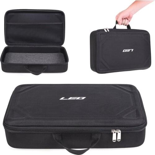 Portable Fishing Bag Multipurpose Storage Case Hard Shell 41*24*9cm Shockproof Accessories Tool Storage Box Fishing Tackle
