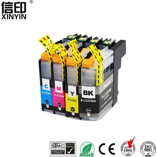 XColor LC223 LC221 compatible ink cartridge For Brother MFC-J4420DW J4620DW J4625DW J480DW J680DW J880DW lc 223 lc 221