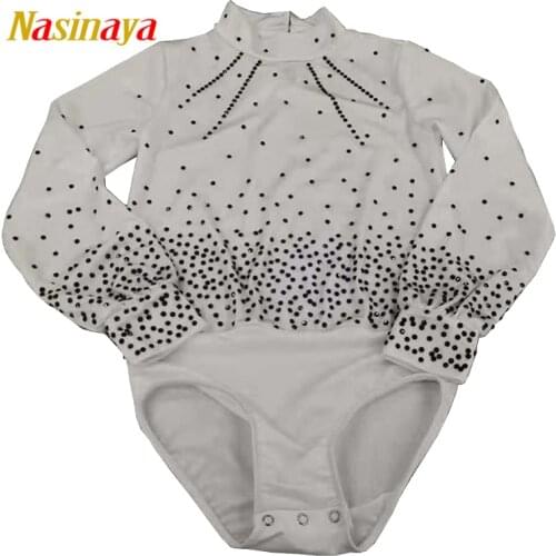 Nasinaya Boys Man Figure Skating Performance Clothing Customized Competition Ice Skating Leotard Kids Patinaje Gymnastics shiny