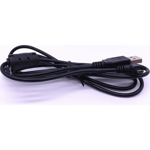 USB Male Plug To Wire 8 Pin Left Angled 90 Degree Plug Camera Data Cable for Pentax M30/M40/M50/MX/MX4/S/s10/S12/S4/S40