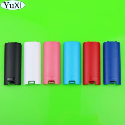 YuXi Battery Back Door Cover Lid Replacment For Nintend for Wii Remote Control Controller Gamepad Handle Battery Cases Cover