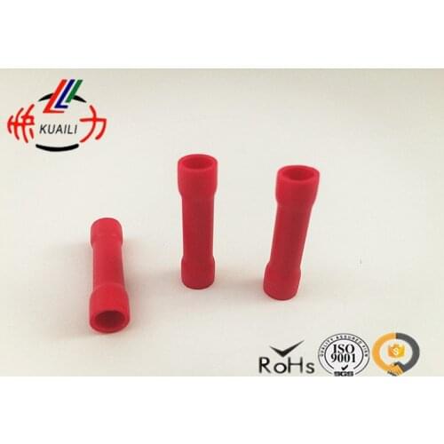 1000pcs BV1.25 Butt Splice Connector, Vinyl