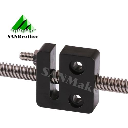 3d printer nut T openbuilds type anti-backlash nut block T8 screw 8mm screw lead 2mm 4mm 8mm 1pcs