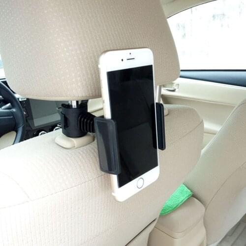 Car Accessories Car Lazy Bracket Car Rear Seat Headrest Mobile Phone Bracket Holder Phone Holder For Car Mount Interior