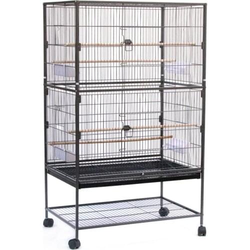 Large Bird Cages for Parrots Parakeet Octopus Metal Birdhouse Heightened Breeding Cage Bird Kages Bird Nest Pigeon Supplies HWC