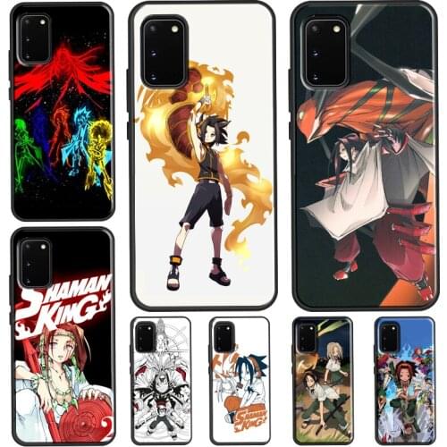 Anime Shaman King For Samsung Note 20 Ultra Note 10 Plus Case For Galaxy S21 S8 S9 S10 Plus S20 FE Coque