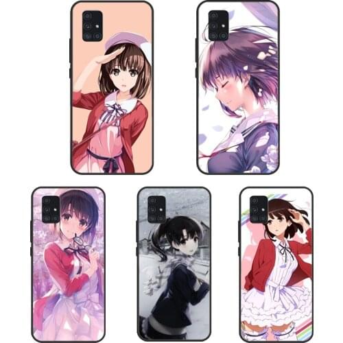 Katou Megumi For Samsung A51 A71 A31 A11 A20e A21S Case For Galaxy M31 M21 A10 A30S A40 A50 A70 Cover