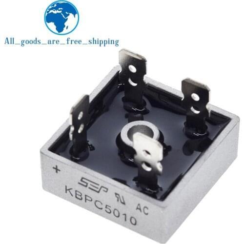 2pcs KBPC5010 50A 1000V Diode Bridge Rectifier kbpc5010