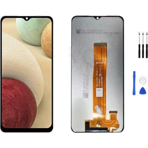 Screen Digitizer Ultra-thin Replacement Tempered Glass LCD Repair Parts for Samsung Galaxy A12 SM-A12F SM-A12F/DSN