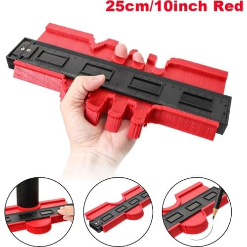 12/25/50cm Profile Contour Gauge Tiling Laminate Edge Shaping Duplication Gauge Wood Ruler Construction Contour Measuring Tools