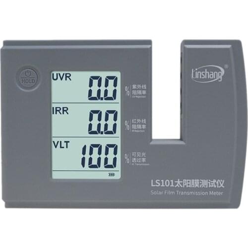 2020 New LS101 Window Tint Glass Solar Film Transmission Meter Ultraviolet Infrared Rejection Rate UVR IRR VLT Tester