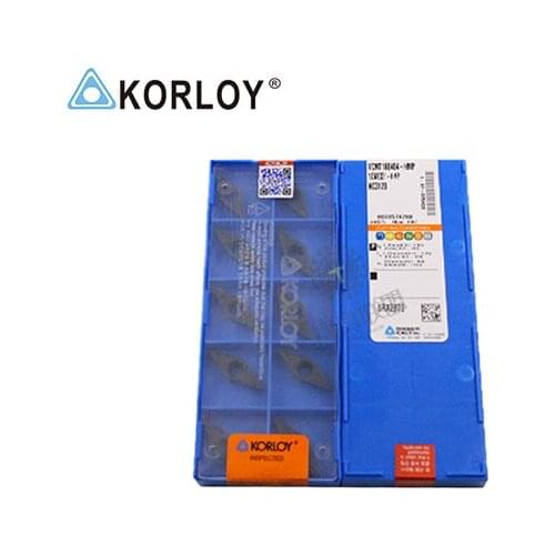 VCMT160404-HMP NC3120 100% KORLOY Original carbide insert with the best quality 10pcs/lot free shipping