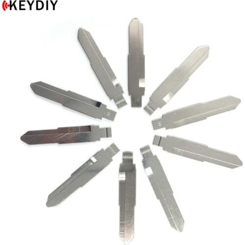 KEYDIY 10 pcs/lot Metal Blank Uncut Flip KD Remote replacement Key Blade 46# for Domestic Truck Minibus