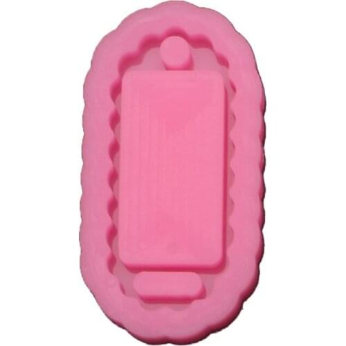 Key Tags Silicone Mold Labels ID Tag Keychain Resin Casting Mold Key Identifier Rings Epoxy Resin Mold DIY Art Crafts