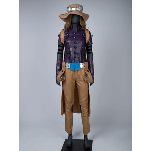 JoJos Bizarre Adventure Gyro Zeppeli Cosplay Costume mp005952