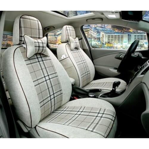 Linen car seat covers customized cushion set for Chevrolet camaro Blazer SPARK SAIL EPICA AVEO LOVA cruze Optra 560 610 630 730