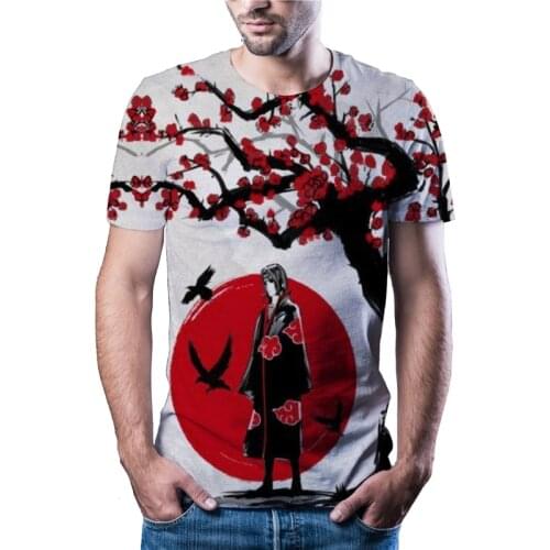 2020 Latest Natural Cultural Pattern Printing 3D T-shirt Casual Summer Fashion Printing Short Sleeve T-shirt