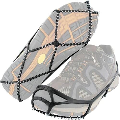 Newest Arrival Chain Non-slip Shoe Cover TPE Crampons Outdoor Mountaineering Portable Snow Shoe Anti-skid Chain