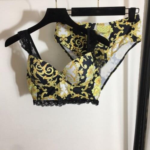 Sexy Bikini New Patchwork Swimsuit Women Lace Bandeau Bikini Set Swimwear Female Summer Bathing Suits