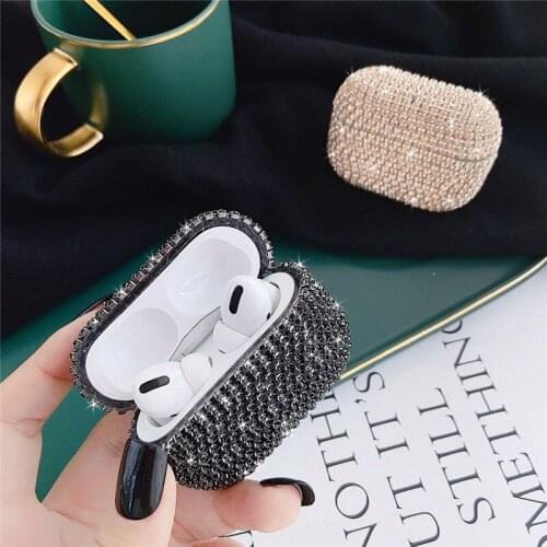 Girls Bling Luxury Earphone Case Protection For Apple Airpods Pro 2 1 3 Case For Air Pods Airpod Pro Earpod Skin Shell Cover