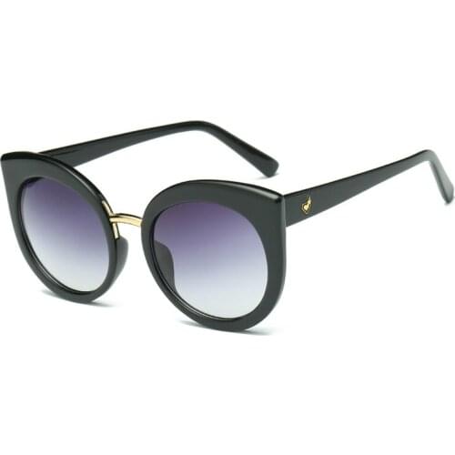 Sunnies Round Cats eye Sunglasses Women Luxury Brand Designer Oversize Sun glasses Female Gradient Lens Eyewear Accessories