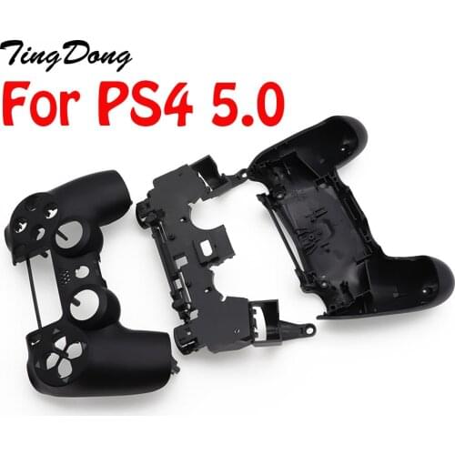High Quality DIY Full Shell Case Housing For PS4 Slim Version 5.0 Controller Replacement Parts Joystick JDS-050 JDS 055 JDM 050