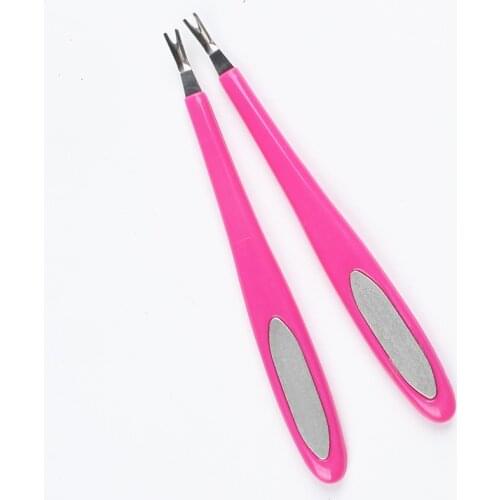 2Pcs Nail Cuticle Pusher Remover Nail Polish Tools Nail Cuticle Nipper Tool Nail Cutter Clipper Trimmer Nail Art Manicure Tool