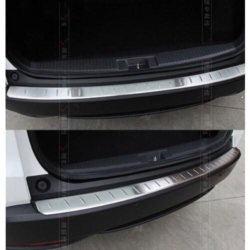 ACCESSORIES FOR 2014 2015 2016 HONDA HR-V VEZEL REAR BUMPER PROTECTOR STEP PANEL BOOT COVER SILL PLATE TRUNK TRIM