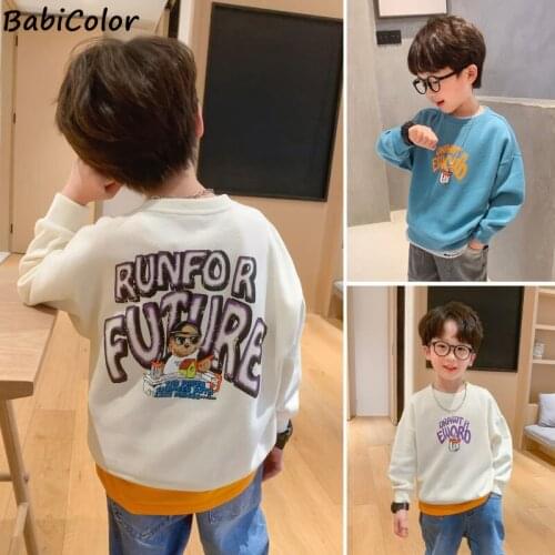Толстовки для мальчиков BabiColor China At AliExpress